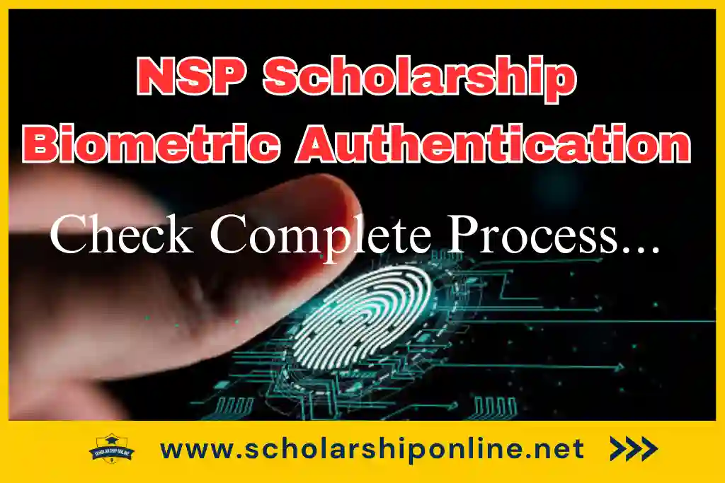 NSP Scholarship Biometric Authentication: Inspect Total Refine