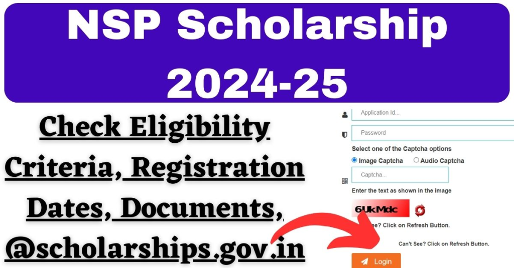 National Scholarship Site 2023-24 NSP Login, Check Condition, Last Date 